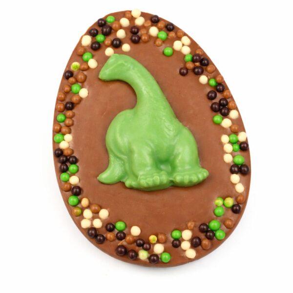 Dinosaur Easter Decorated Egg Bar