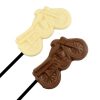Motorbike chocolate lollipops personalised party favours gift
