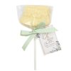 Baby Bootee Chocolate Lollipops Milk White Dark Strawberry chocolate personalised party baby shower favours