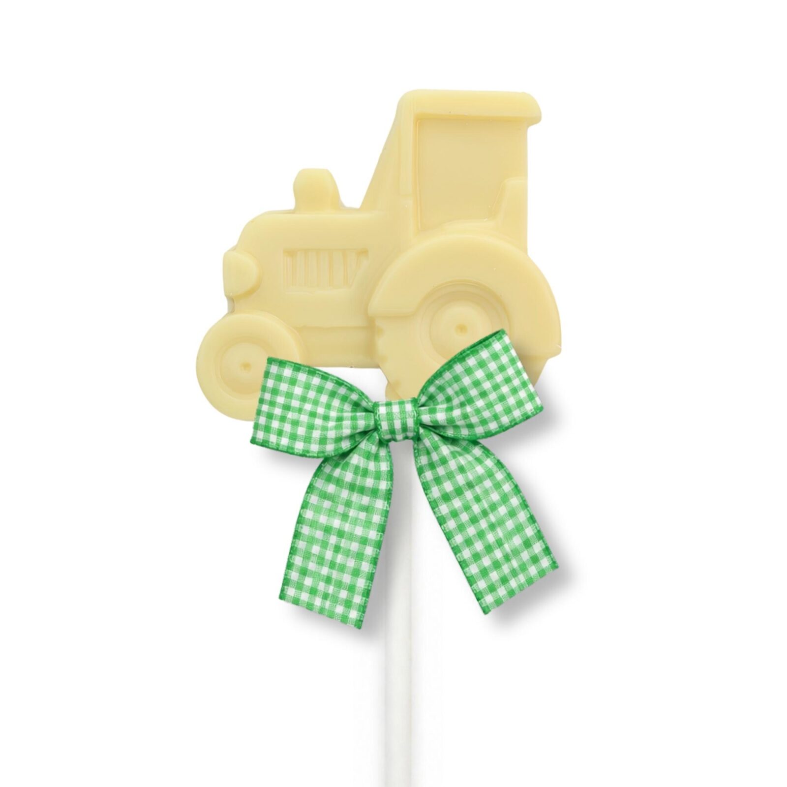 Tractor shaped chocolate lollipops - Image 2
