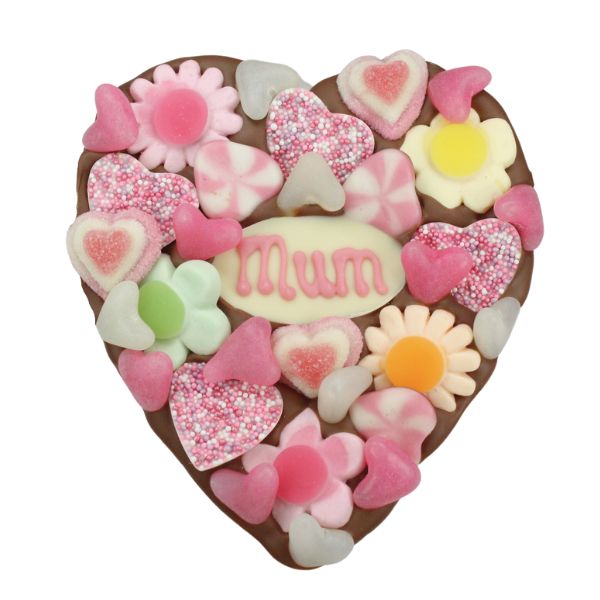 Personalised Sweet Filled Chocolate Heart Bar