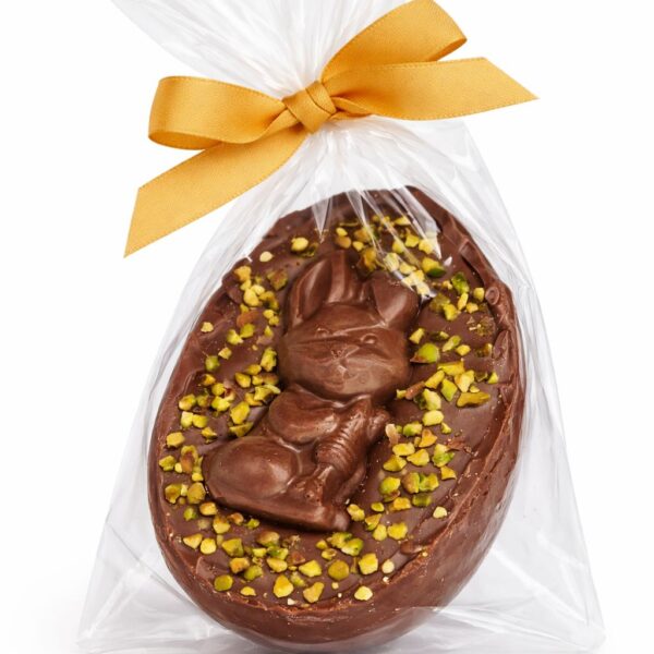 Easter Stuffed Chocolate Egg Pistachio Dubai filling
