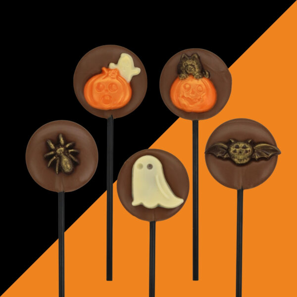 Halloween Chocolate Lollipops Gift Bag