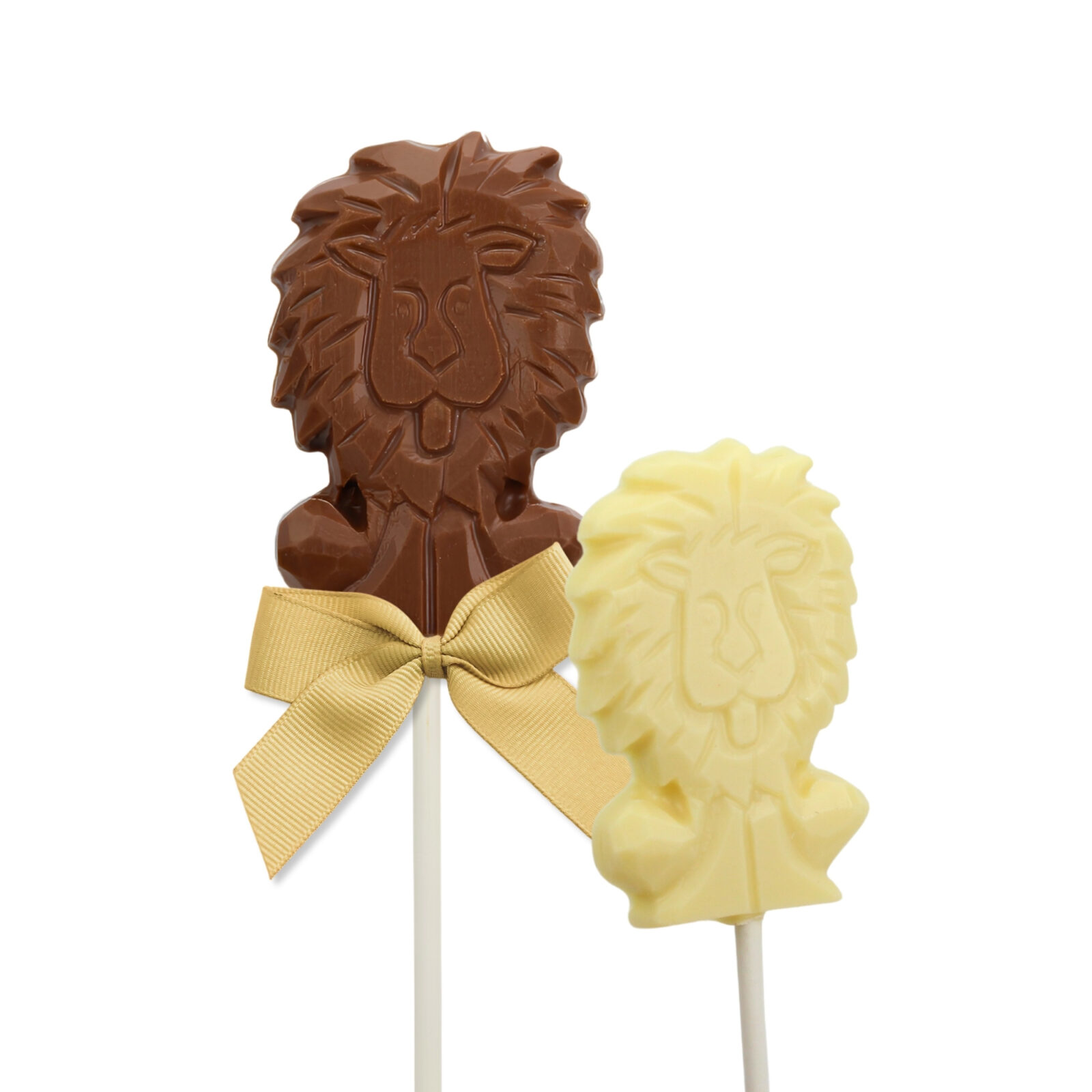 Lion Shaped Chocolate Lollipops - Image 3