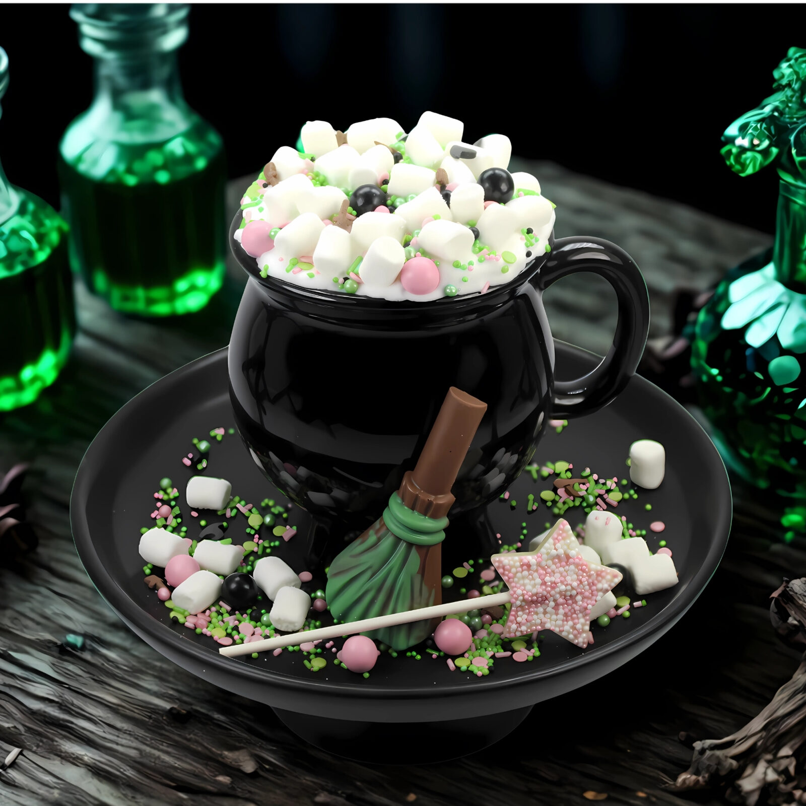 WICKED WITCH HOT CHOCOLATE KIT GIFT BOX