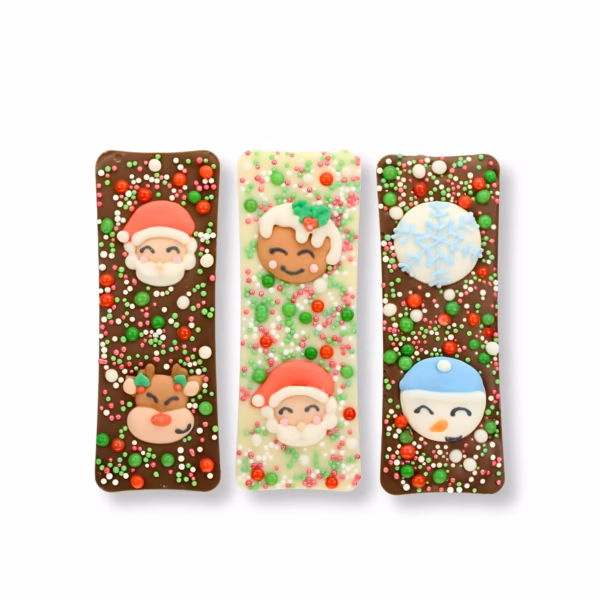 Mini Christmas chocolate bar