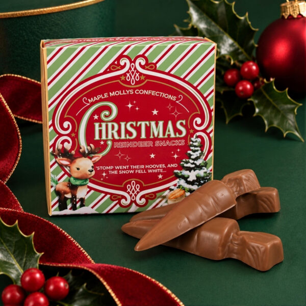 Reindeer Snacks Chocolate Orange Carrots